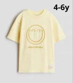 H&M スマイル　シャツ　4-6y