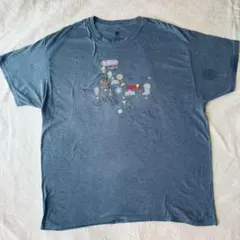 【古着】XL USA　半袖　Hanes Tシャツ 大きめ　ヘインズ　レトロ