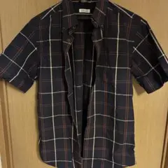 Wilkes Bashford COOLMAX 半袖シャツ ネイビー