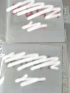 ロゴ キラキラアイロンシート５枚セット