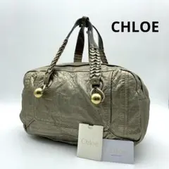 CHLOE レザー ハンドバッグ ミニボストンバッグ ギャラ付
