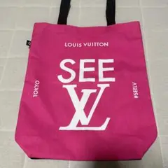 【新品未使用】ルイヴィトン SEE LV展 限定 トートバッグ① SEE LV】ルイ・ヴィトンの限定トートバッグがもらえちゃう