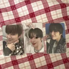NCT127 ジョンウ　トレカ3枚セット