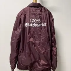 100%skateboarder コーチジャケット Lサイズ