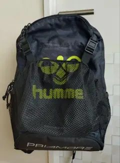 ●ヒュンメルhummelプリアモーレ☆サッカー リュック☆ボール収納☆ブラック●