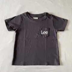 Lee Tシャツ ポケット付き 100cm チャコールグレー