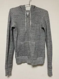 美品 N.HOOLYWOOD N.ハリウッド ジップパーカー 霜降りグレー 34