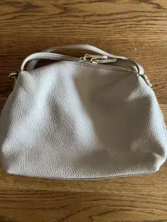 TOPKAPI ライトグレー ショルダーバッグ