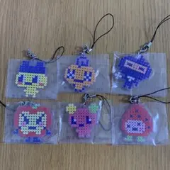 たまごっち 一番くじ F賞 きらきらラバーチャーム 6個セット