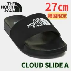 【韓国限定】ノースフェイス　 CLOUD SLIDE A サンダル　ブラック