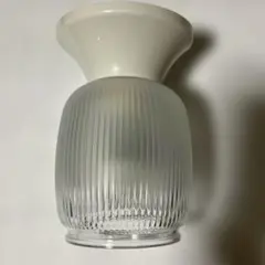 LED電球とリブ付きガラスシェードセット
