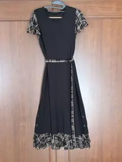【美品】&LOVE コーデ時間ゼロなHAPPYワンピース　Lサイズ　QVC