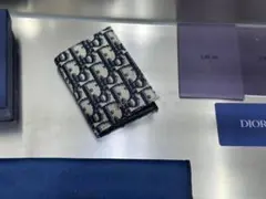 Dior モノグラム 三つ折り財布
