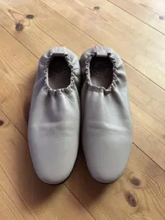 レザー　バレエシューズ