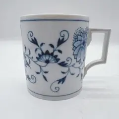【MEISSEN】マイセン　ブルーオニオン　マグカップ