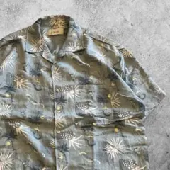 Aloha shirt アロハシャツ 半袖 柄 開襟 メンズ グットレギュラー