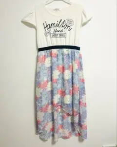 子供服　ワンピース　花柄