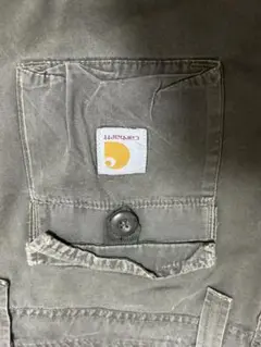 Carhartt W THRIFT PANT カーゴパンツ カーキ グリーン