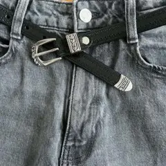 ナローベルト ウェスタンベルト アメカジ ロック 古着
