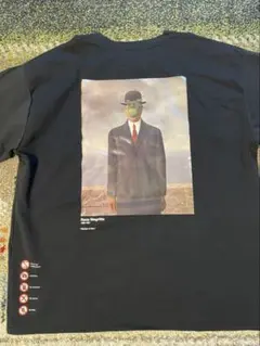 モンキータイム Magritte アートTシャツ サイズ3 ブラック