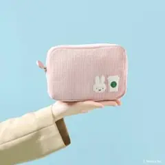 【新品未使用】スターバックス シンガポール ミッフィー コーデュロイポーチ
