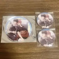 ピットスポルム グリッター缶バッジ アクリルコースター 三上志乃 先生