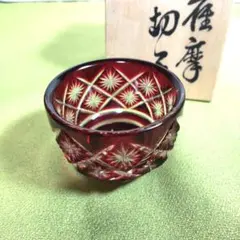 薩摩切子 辻俊幸 小付鉢 レモンカット 紫 ツジガラス工芸 美品未使用 薩摩切子 辻俊幸 小付鉢（切子、薩摩切子