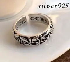 シルバー925【刻印あり】ユニセックス メキシカン ヴィンテージ エタニティ