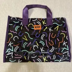 kiu クリアトートバッグ　パープル