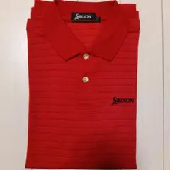 【美品】Srixon レッド ポロシャツ Lサイズ