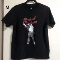 マイケルジャクソン Tシャツ 黒 M GU　michael jackson