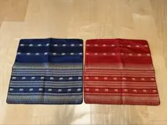 タイ製　クッションカバー2枚組