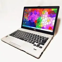 【訳あり】軽量コンパクト 13インチ Fujitsu ノートPC シルバー