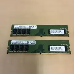 デスクトップ用メモリ 8GB 1Rx8 PC4-2666V 2枚同梱