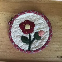 ハンドメイド　パッチワーク　ポーチ