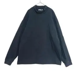 UNIQLO ユニクロ　モックネックプルオーバー　黒　XL