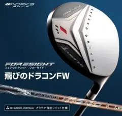 飛ぶ!【新品】ドラコンFW フォーサイト プラチナ飛匠シャフト仕様