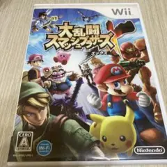 大乱闘スマッシュブラザーズ X エックス　wii 説明書なし