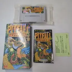 ピットフォール マヤの大冒険　スーパーファミコン　SFC 動作品 スーパーファミコン - PITFALL / ピットフォール マヤの大冒険