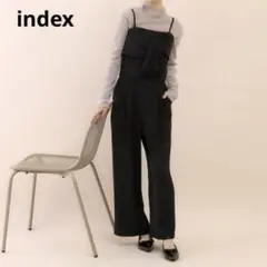 index 2way ツイストリボンキャミサロペット