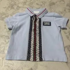BURBERRY ポロシャツ 80cm ライトブルー