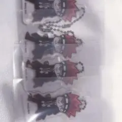 ドットくんキーホルダー四個セット