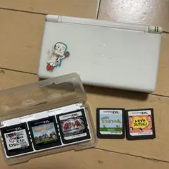Nintendo DS Lite ホワイト　ゲームソフト5本つき