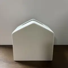 ケユカ　ティッシュケース　白