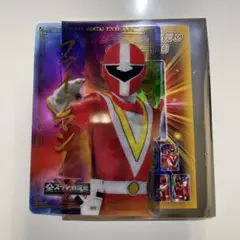 全スーパー戦隊展 トレーディング箔押しクリアカード ファイブマン