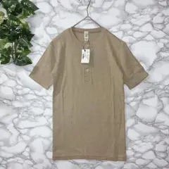 シェイプオブマイハート ベージュ 半袖Tシャツ S 新品タグ付き 定価6,800