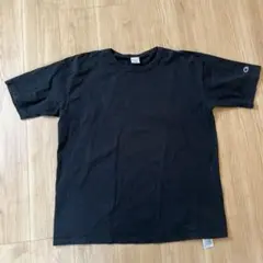 Champion ブラック Tシャツ T1011