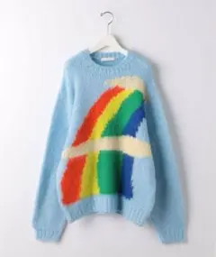 Jieda MOHAIR RAINBOW KNIT