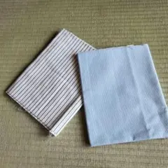 ストライプ柄布地　2種類