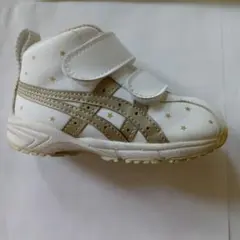 ASICS 星柄 スニーカー ホワイト/ゴールド